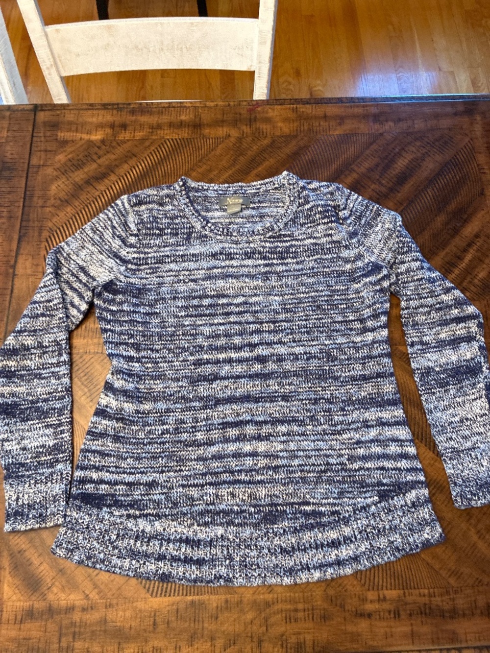 Women’s blue sweater